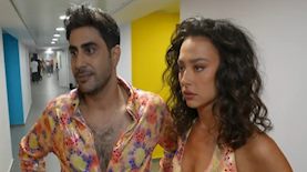 אמיר שורוש וסנה סוקול, צילום: צילום מסך קשת 12